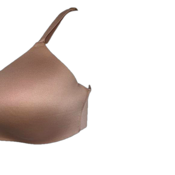 Soma Rose Gold Nude Vanishing Back Wireless Bra Size 36DD SKU0760 - Picture 3 of 8